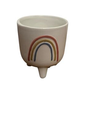 Napco Imports Rainbow Ceramic Pot